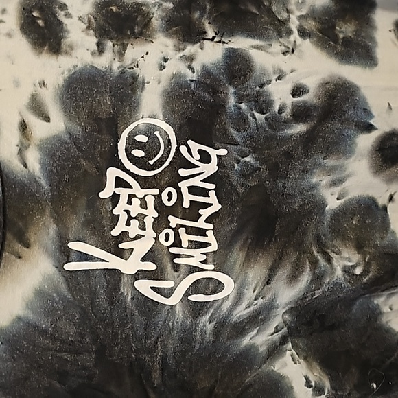 J for Justify, KEEP SMILING Womens tie dye dress. Sz 2x. Stretchy - Picture 2 of 4